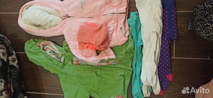 Одежда для девочки пакетом от 3мес до 1 года
