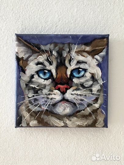 Картина маслом миниатюра