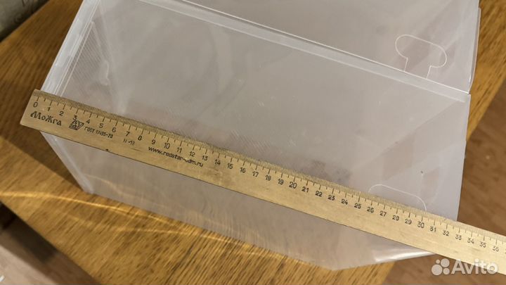 Коробки для обуви прозрачные, удобные