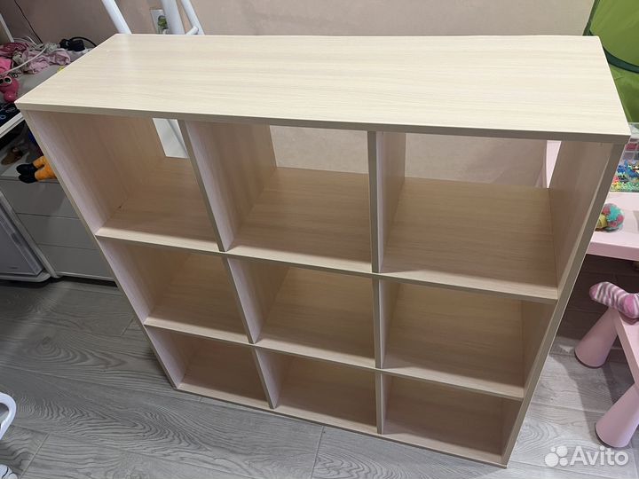 Стеллаж для игрушек 9 ячеек