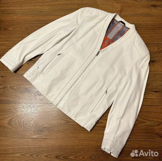 Куртка zilli кожанная оригинал на 50-52 размер