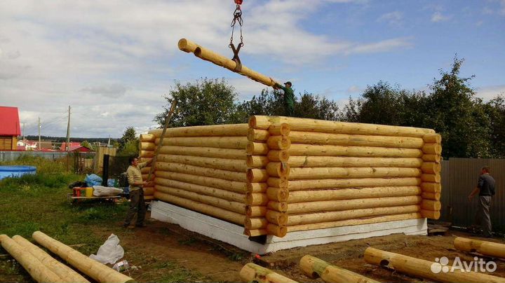 Конопатка сруба