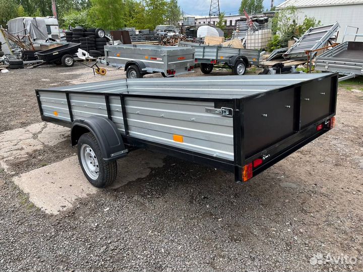 Прицеп легковой 3.5х1.5 м (борта 40 см, самосвал)