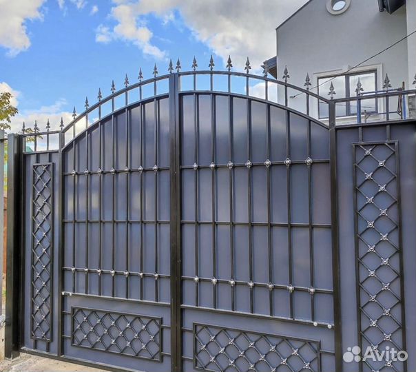 Кованые ворота