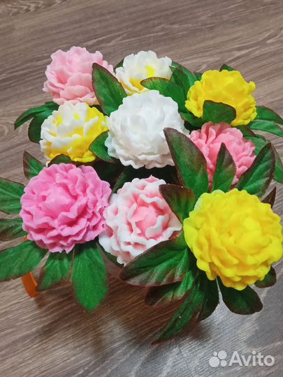 Мыло ручной работы букеты