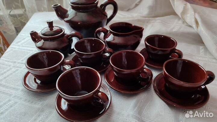 Кофейный сервиз керамика СССР