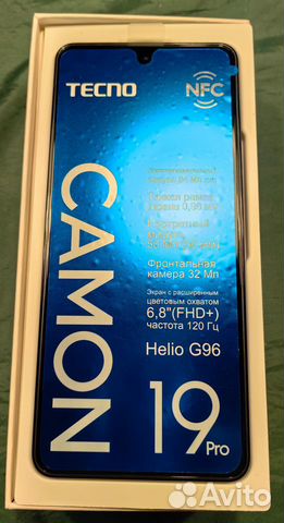 TECNO Camon 19 Pro, 8/128 ГБ объявление продам