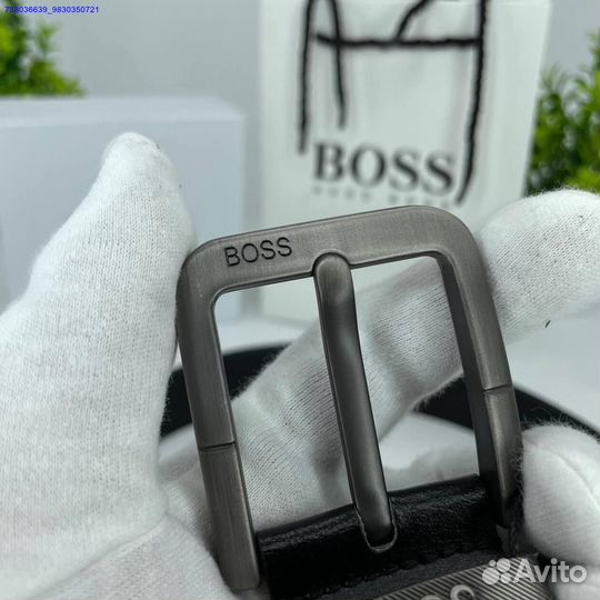 Кожаный ремень Hugo Boss (Арт.41870)