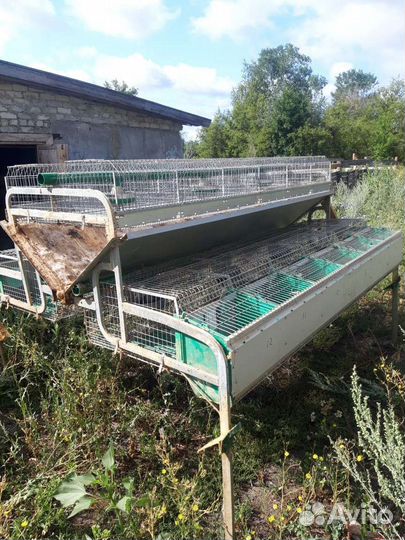 Клетки промышленные для кроликов итальянские