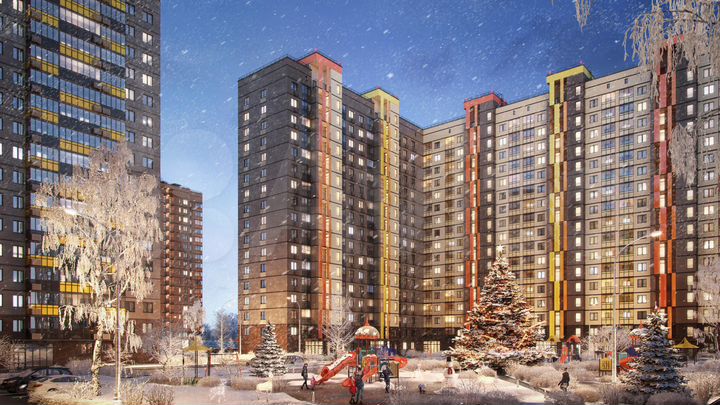 Квартира-студия, 21,7 м², 17/17 эт.