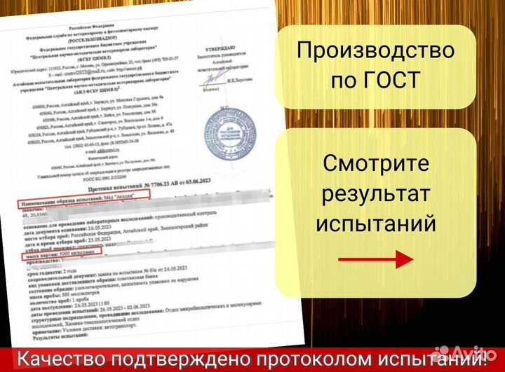 Мед акациевый белый оптом