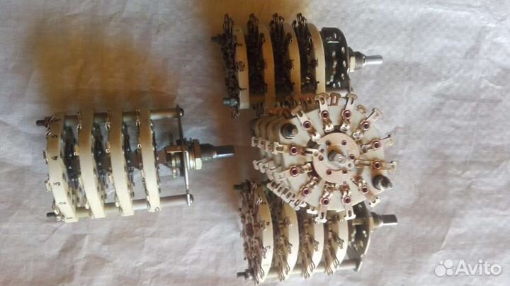 Переключатели галетные, разъёмы