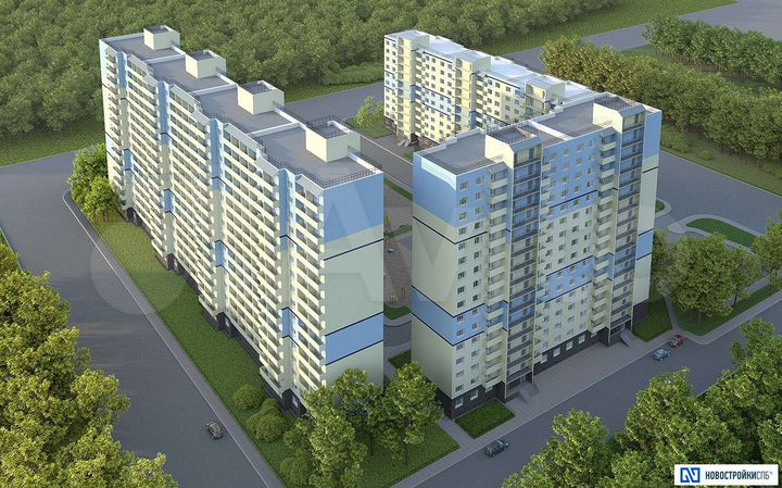 1-к. квартира, 32 м², 9/16 эт.
