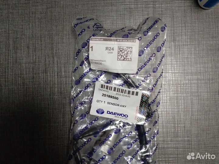 Датчик кислорода лямбда зонд chevrolet cruze