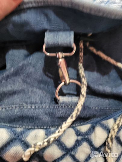 Рюкзак джинсовый