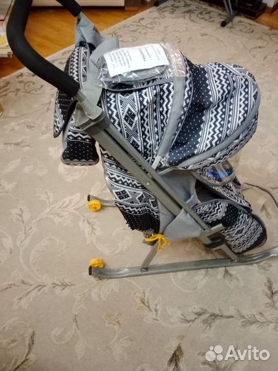Детские санки коляска бу