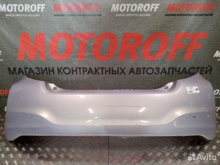 Бампер задний Витц KSP130 (1/2 модель) светл А297