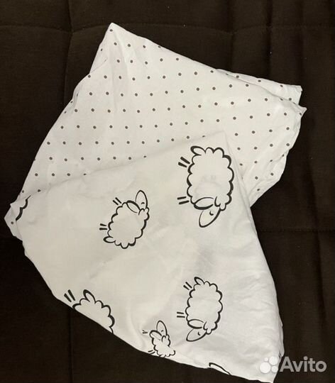 Комплект для кроватки: мобиль, балдахин, бортики