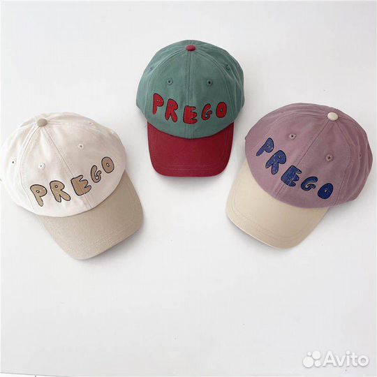 Бейсболка детская новая с регулируемым ремешком