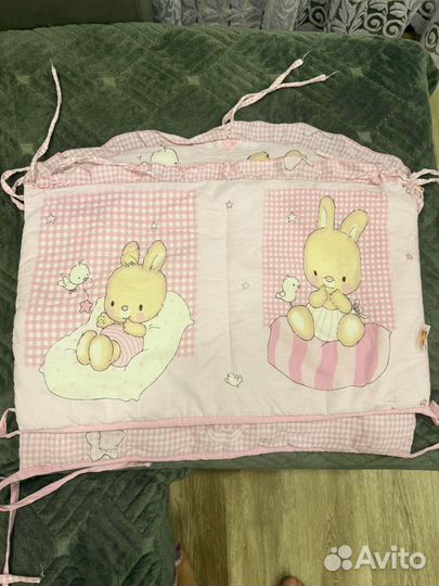 Комплект в кроватку для новорожденных