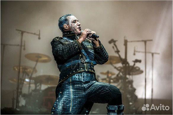 Тилль Линдеманн Rammstein автограф на металле