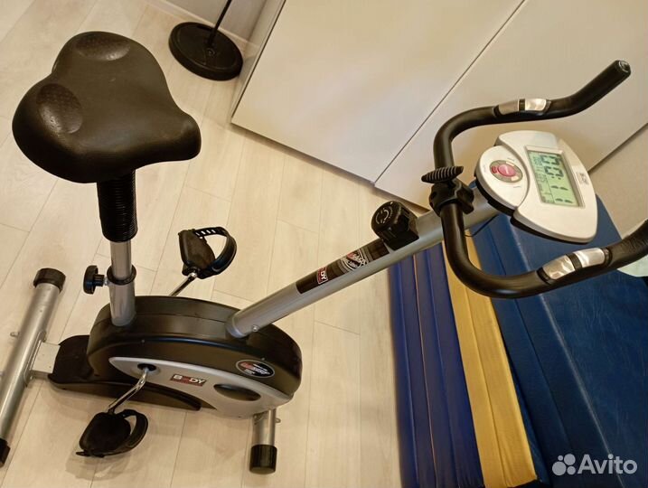 Велотренажёр, Гири 16кг и 32кг, блины, гантели