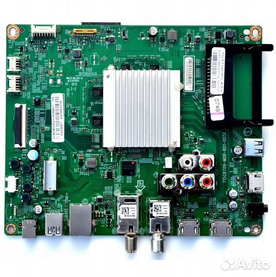 Рабочая плата с разбитого TV 8