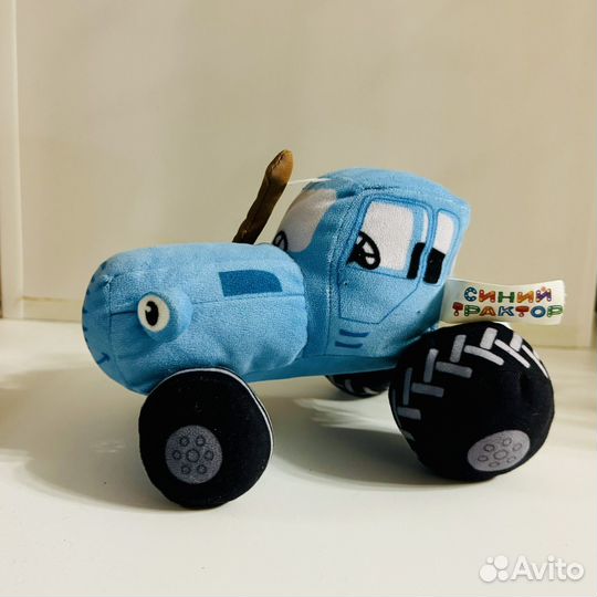 Синий трактор