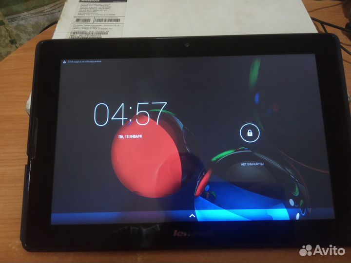 Планшет lenovo a7600-h