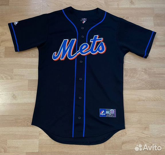 New York Mets бейсбольная майка млб