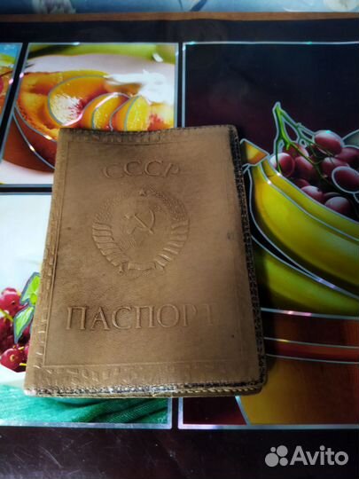 Обложка для паспорта СССР