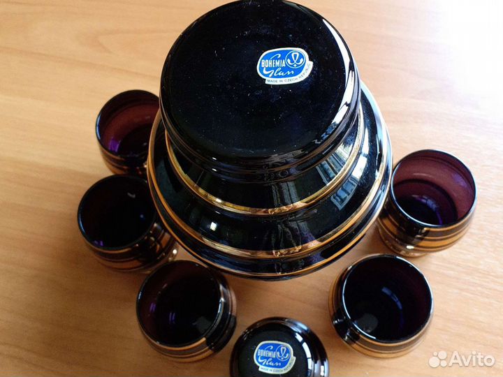 Штоф с рюмками, Bohemia