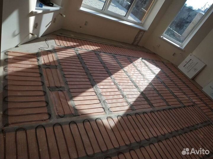 Электрический Теплый пол монтаж продажа