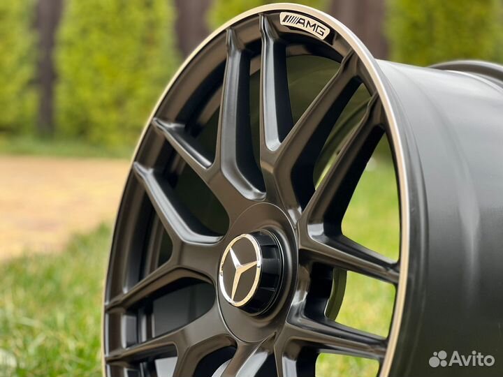 Стильные диски Mercedes R18 AMG Дизайн