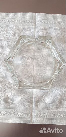 Хрустальная пепельница