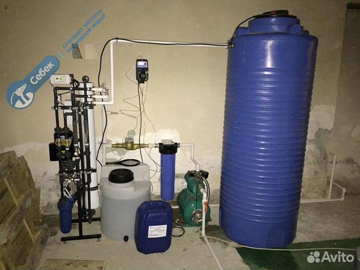 Фильтр для воды. Обратный осмос. Очистка воды