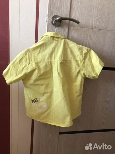 Рубашки на мальчика 116 122