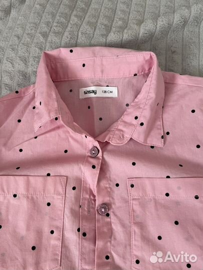 Блузки - рубашки 122-128