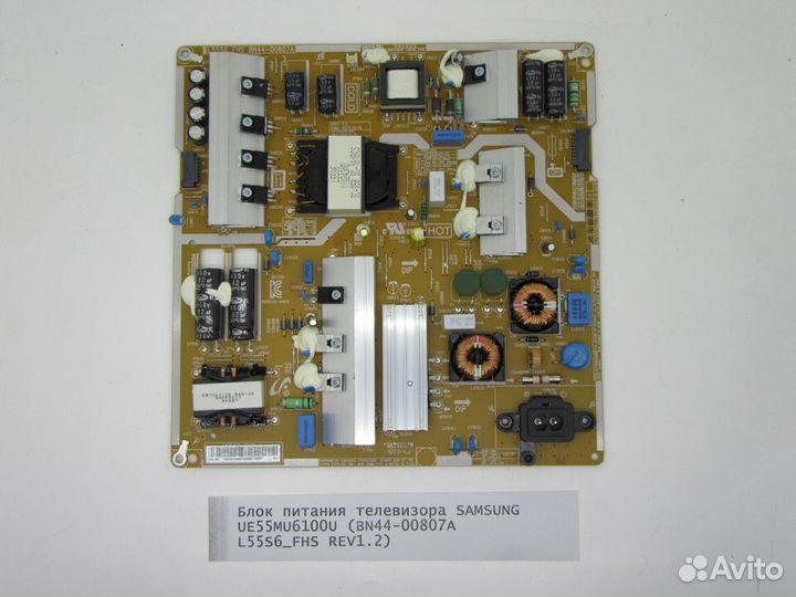 Детали телевизора Samsung UE55MU6100U