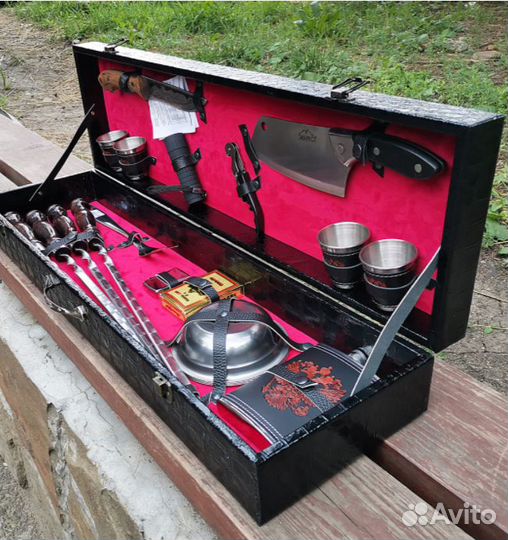 Шашлычный набор в чемодане № 21
