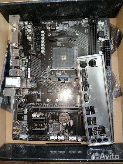 Материнская плата socket AM4 gigabyte GA-A320M-H