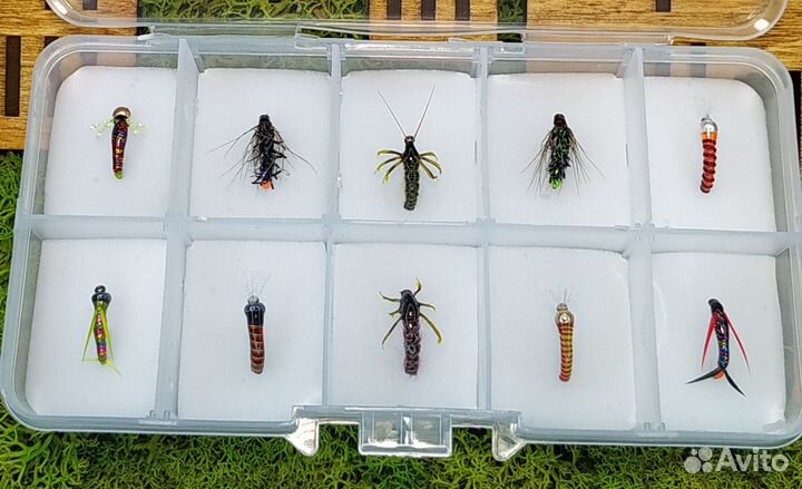 Эксклюзивный набор рыболовных мушек
