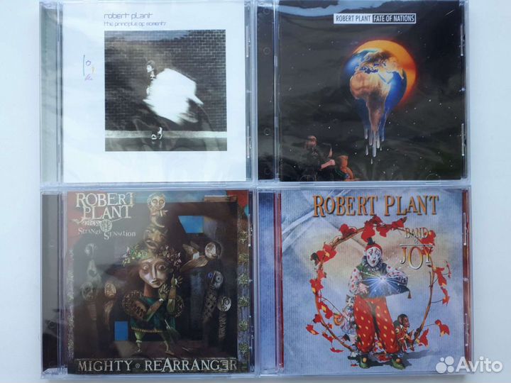 CD диски Led Zeppelin, Robert Plant