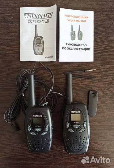 Микронаушник рация магнит новая retevis