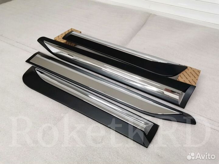 Молдинги дверей Toyota hilux с 2015 Качество