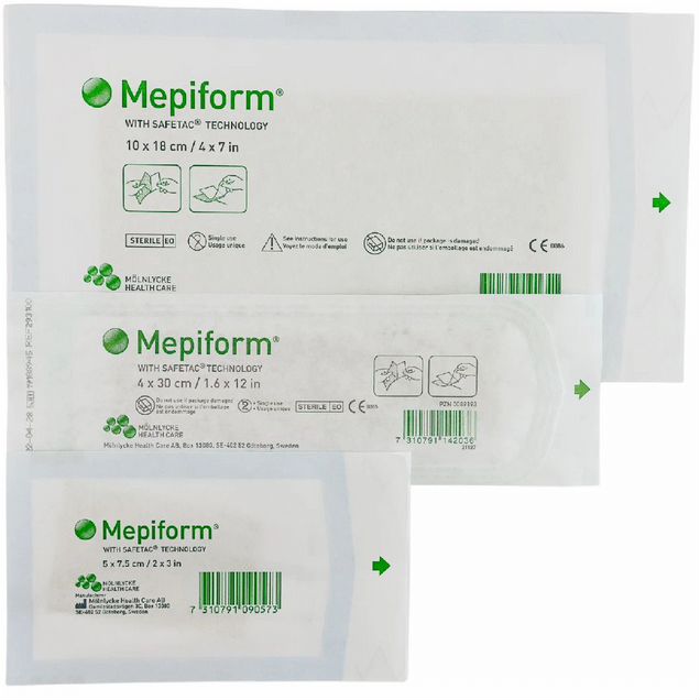 Повязка Molnlycke Mepiform / Мепиформ