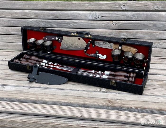 Набор подарочный шашлычный