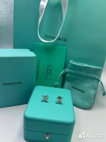 Серебряные Серьги Tiffany