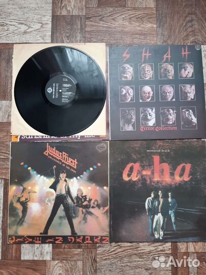 Виниловые пластинки - judas priest, A-HA, и др