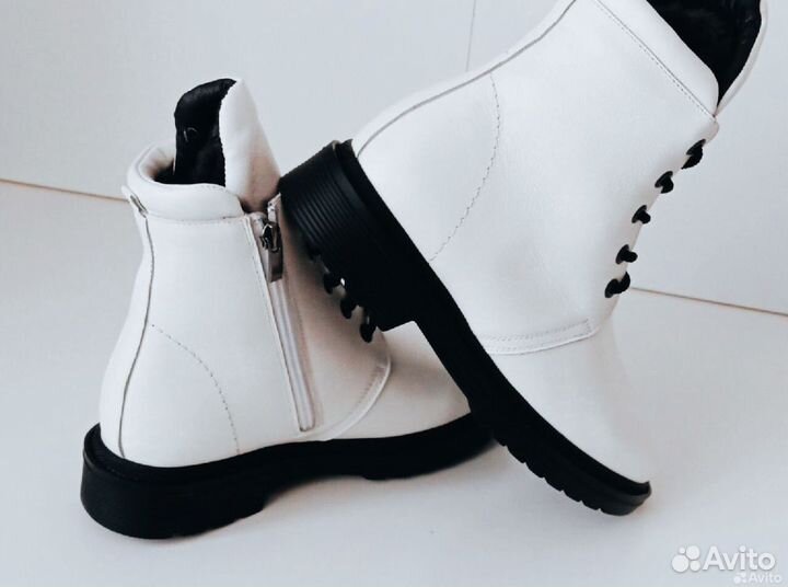 Ботинки Новые зимние р. 38, нат. кожа